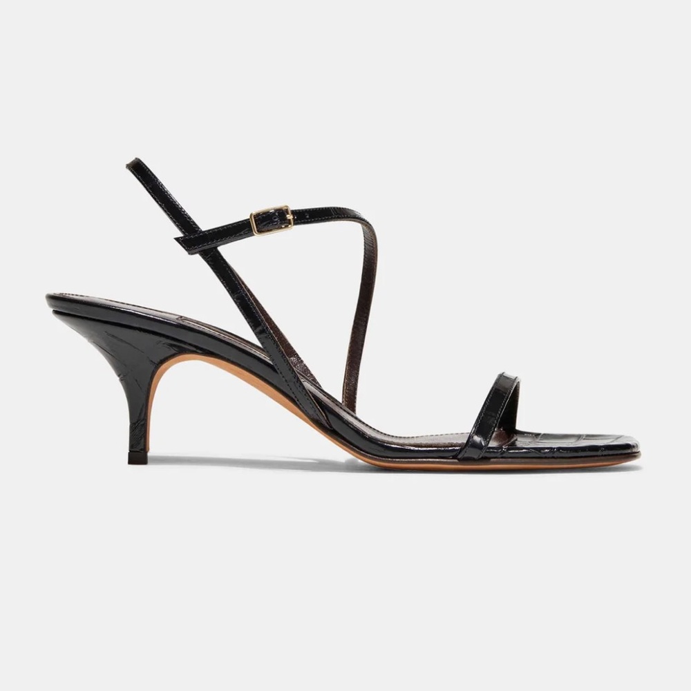Emme Parsons Hugo Black Strappy Heels